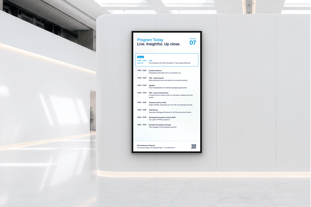 UI/UX-Design für die Schubert Messe App