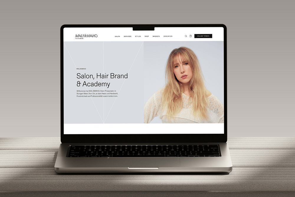 Webdesign für MALIÁMANO